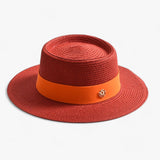 Women's Hat : Chapeau de paille - Élégant, léger et adapté aux voyages in van Seroa
