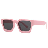 other : Lunettes de Soleil Carrées Femme Vintage Y2K in RoseGris van Seroa