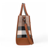 Bags : Sac en Toile Rayé - Spacieux et Polyvalent Gold Femme in van Seroa