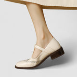 Mary Jane Shoes : Olyssiah Orthopedic Mary Jane Shoes - All-Day Comfort and Support in van Seroa