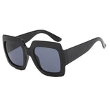 other : Lunettes de Soleil Femme Rétro Oversiz other Gafas De Sol Mujer in NoirGris van Seroa
