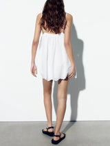 dresses : Robe Courte Femme Dentelle in van Seroa