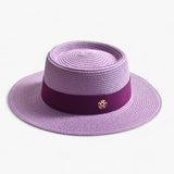 Women's Hat : Chapeau de paille - Élégant, léger et adapté aux voyages in van Seroa