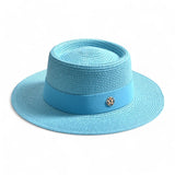 Women's Hat : Chapeau de paille - Élégant, léger et adapté aux voyages in van Seroa