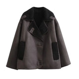 other : Veste Femme Cuir Luxe Similicuir in van Seroa