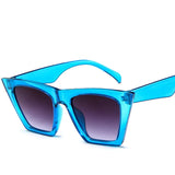 other : Lunettes de soleil Cat Eye avec protection UV Femme in Tissu libre BleuGris van Seroa