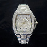 other : Montre de Luxe en Acier Inoxydable pour Homme Femme in Argent van Seroa