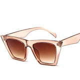 other : Lunettes de soleil Cat Eye avec protection UV Femme in Tissu libre ChampagneThé van Seroa