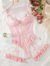 other : Ensemble Lingerie Femme en Lin et Dentelle - Confortable et Élégant in van Seroa
