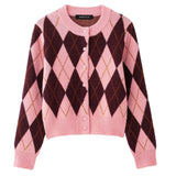 other : Cardigan Femme Court Tricoté Motif in L van Seroa