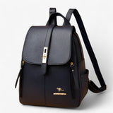 Bags : Sac à dos femme Grand en cuir véritable italien - Élégant pour le travail, les voyages et l'usage quotidien in van Seroa