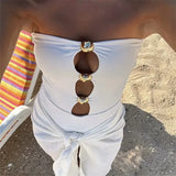 top blouses : Top Femme sans Manches Moulant in van Seroa