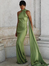 dresses : Robe Longue Fluide Élégante pour Femme - Idéale Soirée, Cérémonie ou Été in van Seroa