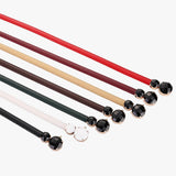 Women's Belt : Ceinture fine en cuir véritable - Élégance réglable Femme in van Seroa