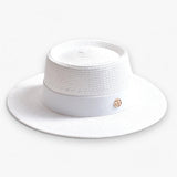 Women's Hat : Chapeau de paille - Élégant, léger et adapté aux voyages in van Seroa