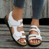 Sandals : Baskets Sandales Blanches Femme Légères Été Confortables in Esprit van Seroa