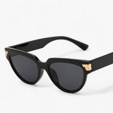 other : Lunettes de soleil Cat Eye élégantes Femme in NoirGris tissu libre van Seroa