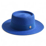 Women's Hat : Chapeau de paille - Élégant, léger et adapté aux voyages in van Seroa