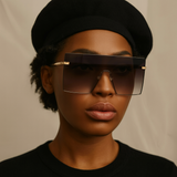 other : Lunettes de soleil oversize avec style moderne Femme in van Seroa