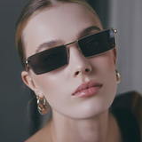 other : Lunettes de Soleil Femme Métal Rétro Polarisées in van Seroa