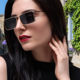 other : Lunettes de Soleil Femme Métal Rétro Polarisées in van Seroa