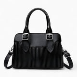 Sacs à main : Sac A Main Femme Cuir in Noir van Seroa