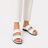 Illona | Sandali con zeppa – Comfort e stile combinati - €25 : Sandales Femme Cuir Compensées Confort in van Seroa