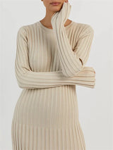 dresses : Robe Maxi Femme Manches Longues in van Seroa