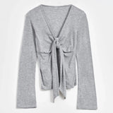 top blouses : Top Femme Manches Longues in van Seroa