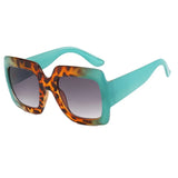 other : Lunettes de Soleil Femme Rétro Oversiz other Gafas De Sol Mujer in LéopardBleu van Seroa