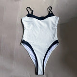swimwear : Maillot de Bain 1 Pièce Femme Contrastant - Confort Premium & in van Seroa