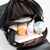 Bags : Sac à dos femme Grand en cuir véritable italien - Élégant pour le travail, les voyages et l'usage quotidien in van Seroa