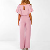 dresses : Combinaison Femme Fluide Élégante Ceinturée Large Parfaite in van Seroa