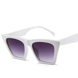 other : Lunettes de soleil Cat Eye avec protection UV Femme in Tissu libre BlancGris van Seroa