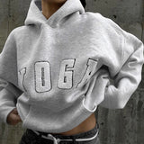 other : Sweat Capuche Femme Gris in van Seroa