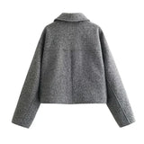 other : Veste Femme Manteau Laine Mélangée in van Seroa