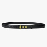 Women's Belt : Veste en Cuir Noire pour Homme, Coupe Classique, Design Intemporel in van Seroa