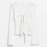top blouses : Top Femme Manches Longues in van Seroa