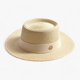 Women's Hat : Chapeau de paille - Élégant, léger et adapté aux voyages in van Seroa