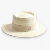 Women's Hat : Chapeau de paille - Élégant, léger et adapté aux voyages in van Seroa