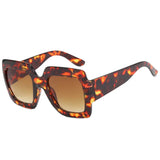 other : Lunettes de Soleil Femme Rétro Oversiz other Gafas De Sol Mujer in LéopardThé van Seroa