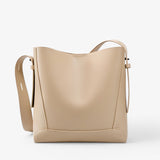 Sac à Bandoulière Femme Grand en Cuir Véritable Noir - Élégant et Spacieux