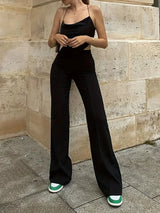 other : Pantalon Évasé Taille Haute Femme other Overig in van Seroa