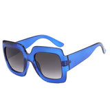 other : Lunettes de Soleil Femme Rétro Oversiz other Gafas De Sol Mujer in BleuDoubleGris van Seroa