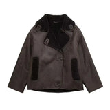 other : Veste Femme Cuir Luxe Similicuir in van Seroa