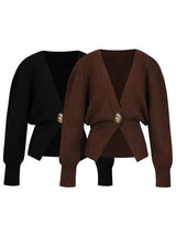 other : Cardigan Femme Uni Tricoté Boutons in van Seroa
