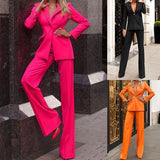 other : Costume Femme - Ensemble Tailleur avec Blazer Ajusté et Pantalon in van Seroa