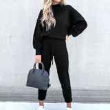 Autumn Collection : Survêtement Femmes Deux Pièces Autumn Collection in Noir van Seroa