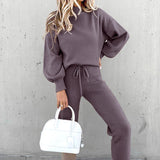 Autumn Collection : Survêtement Femmes Deux Pièces Autumn Collection in Violet van Seroa