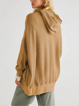 Autumn Collection : Sweat Capuche Femme Ample Coton in van Seroa